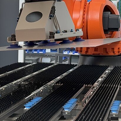 All main drives equipped with the latest energy-efficient motor technology